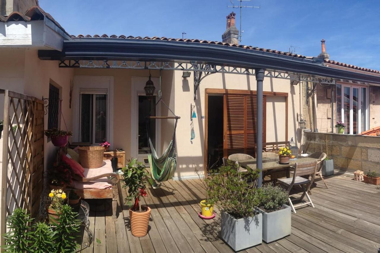 בורדו Calme , Proche Du Centre, Grande Terrasse, Petit Dejeuner מראה חיצוני תמונה